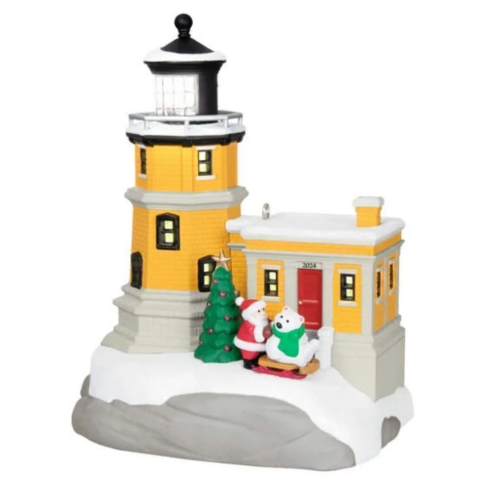 🔥NIB Hallmark Lighthouse Series #13 Keepsake Ornament